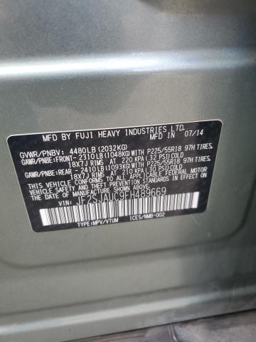 2015 SUBARU FORESTER 2 - JF2SJAUC9FH489669