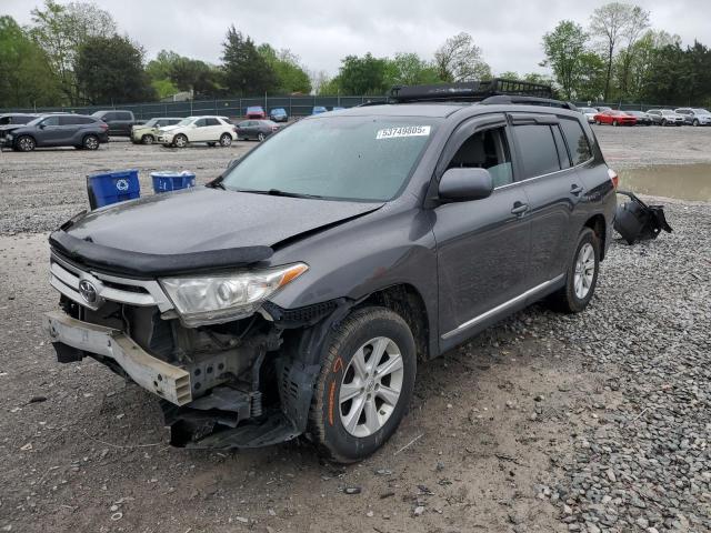 Vin: 5tdbk3eh9ds186935, lot: 53749805, toyota highlander base 2013 img_1