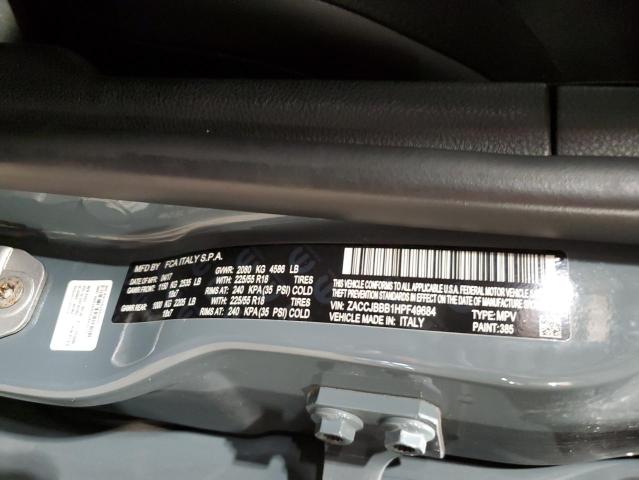 2017 JEEP RENEGADE L - ZACCJBBB1HPF49684