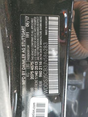 2018 MERCEDES-BENZ CLA 45 AMG WDDSJ5CB3JN586283
