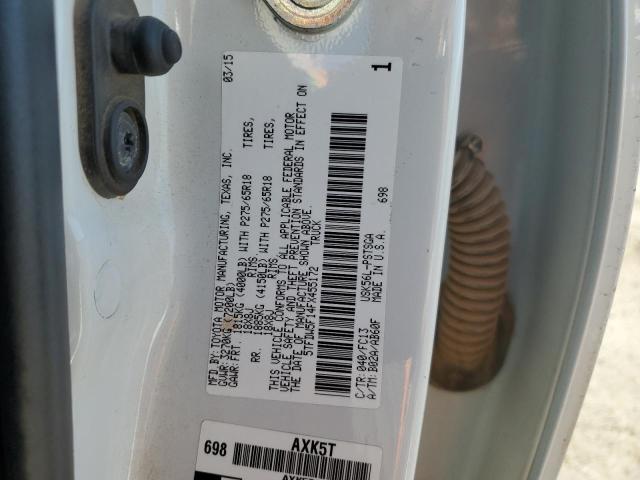 2015 TOYOTA TUNDRA CRE - 5TFDW5F14FX455172