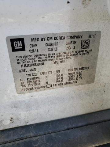 2018 BUICK ENCORE PRE - KL4CJASB9JB528845