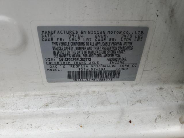 2015 NISSAN VERSA NOTE - 3N1CE2CP9FL382773