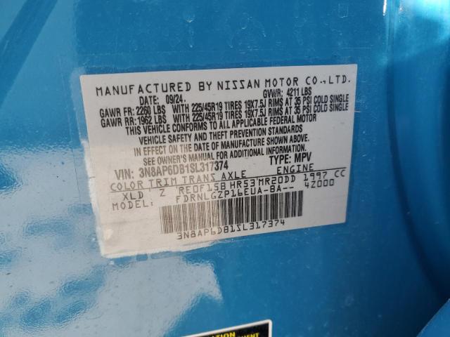 2025 NISSAN KICKS SR - 3N8AP6DB1SL317374