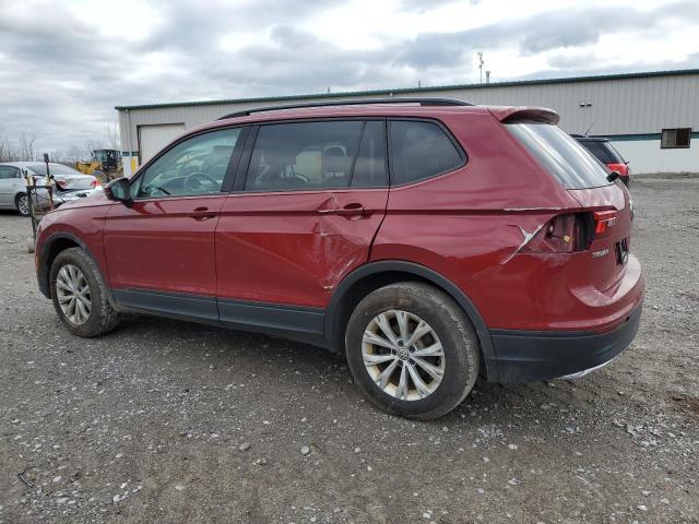 VOLKSWAGEN TIGUAN S 2019 red  gas 3VV0B7AX0KM162033 photo #3