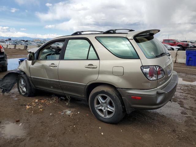 LEXUS RX 300 2003 gold 4dr spor gas JTJHF10U030310130 photo #3