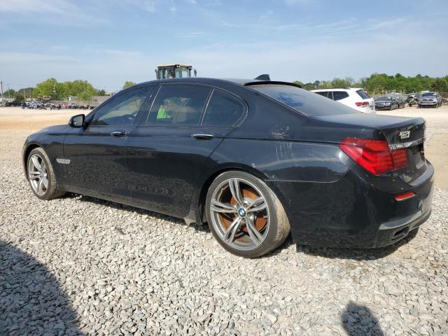 BMW 740 I 2015 black sedan 4d gas WBAYA6C58FD826779 photo #3