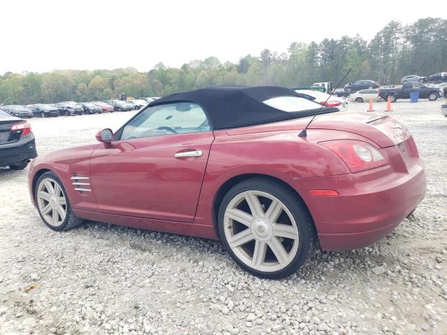 CHRYSLER CROSSFIRE 2005 maroon  gas 1C3AN65LX5X044621 photo #3