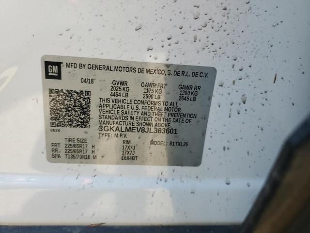 2018 GMC TERRAIN SL - 3GKALMEV8JL363601