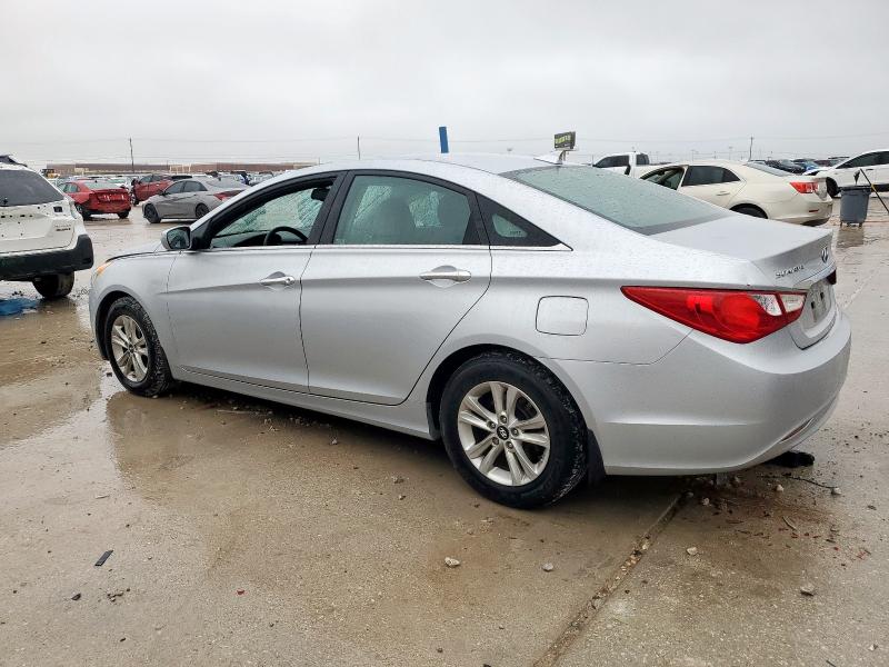 HYUNDAI SONATA GLS 2013 silver sedan 4d gas 5NPEB4ACXDH760915 photo #3