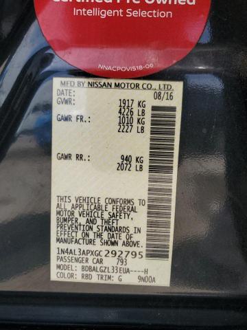 2016 NISSAN ALTIMA 2.5 - 1N4AL3APXGC292795