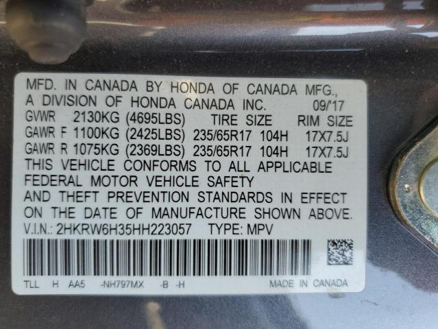 2017 HONDA CR-V LX - 2HKRW6H35HH223057