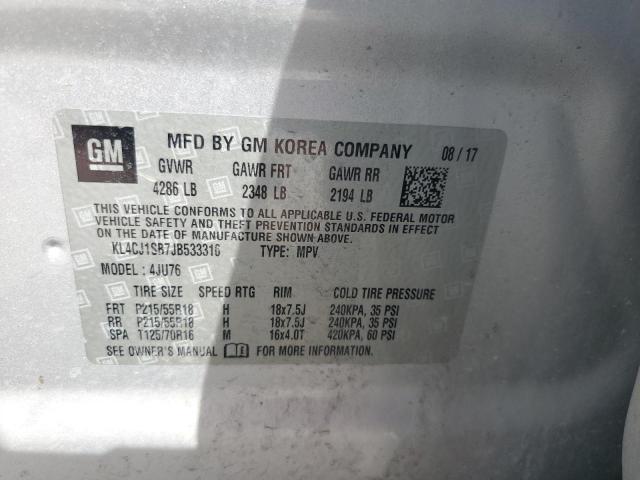 2018 BUICK ENCORE SPO - KL4CJ1SB7JB533316