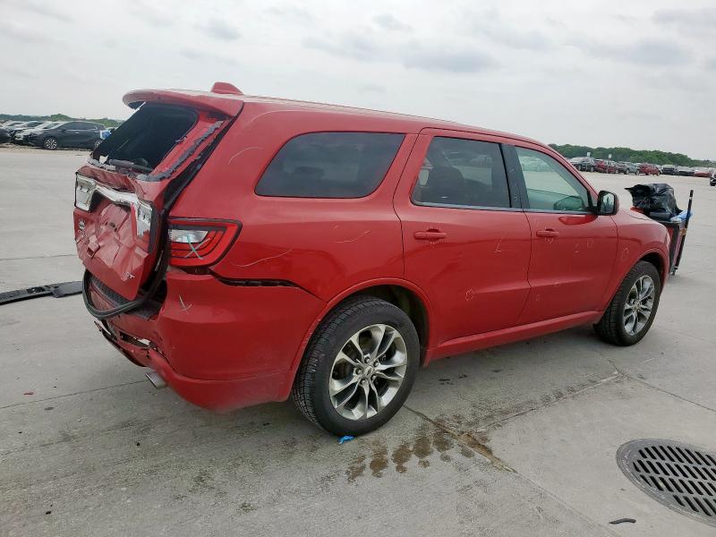 Vin: 1c4rdjdg2kc739168, lot: 53700155, dodge durango gt 20193