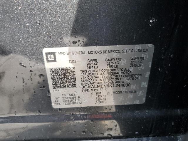 2019 GMC TERRAIN SL - 3GKALMEV8KL244030