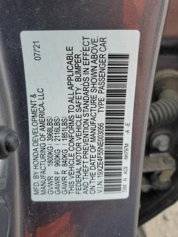 2022 HONDA INSIGHT EX - 19XZE4F55NE003056