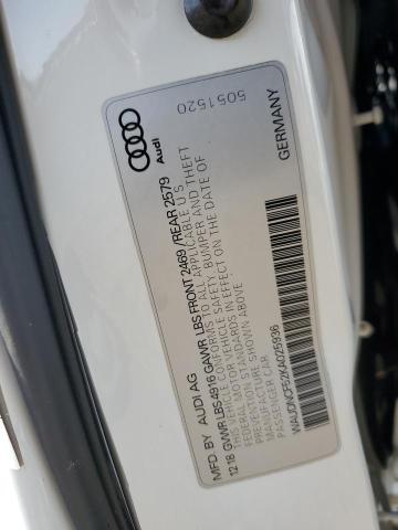 2019 AUDI A5 PREMIUM WAUDNCF52KA025936