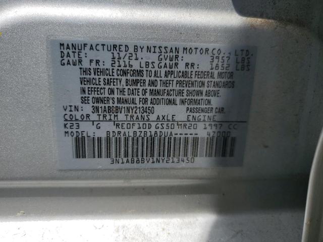 2022 NISSAN SENTRA S - 3N1AB8BV1NY213450