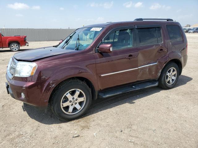 HONDA PILOT TOUR 2011 burgundy  gas 5FNYF4H92BB092695 photo #1