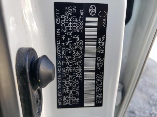 2017 TOYOTA PRIUS - JTDKBRFU5H3044880