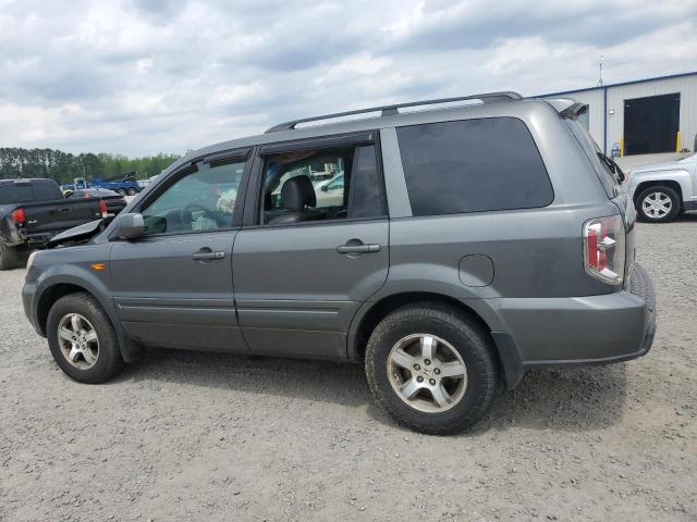 HONDA PILOT EXL 2007 charcoal  gas 5FNYF18517B011964 photo #3
