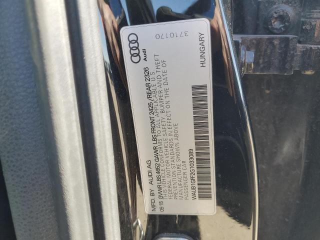 2016 AUDI S3 PREMIUM - WAUB1GFF2G1033089