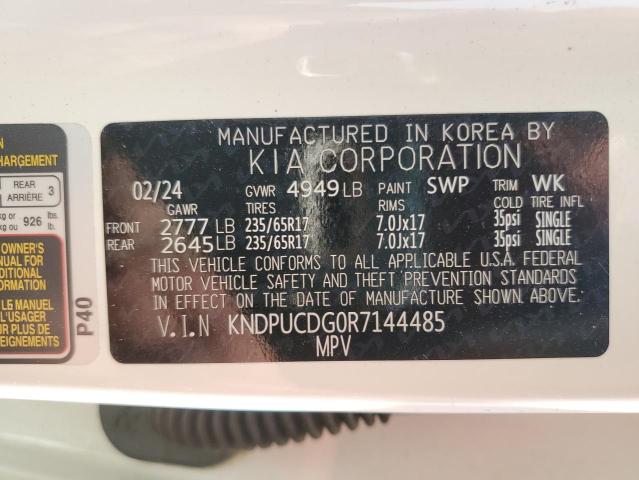 2024 KIA SPORTAGE L - KNDPUCDG0R7144485