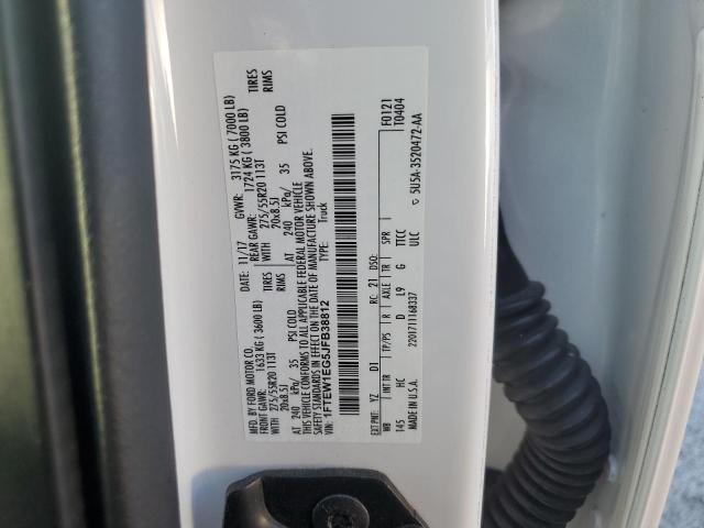 2018 FORD F150 SUPER - 1FTEW1EG5JFB38812