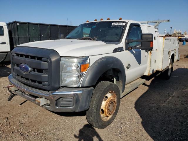 FORD F550 SUPER 2012 white  diesel 1FDUF5GTXCEC58882 photo #1
