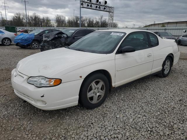 CHEVROLET MONTE CARL 2004 white  gas 2G1WW12E749330343 photo #1