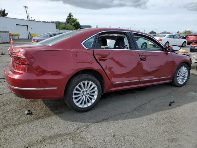 VOLKSWAGEN PASSAT SE 2017 red  gas 1VWBT7A30HC004915 photo #4