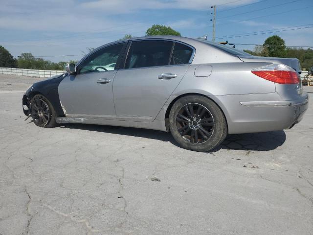 HYUNDAI GENESIS 4. 2010 gray sedan 4d gas KMHGC4DF2AU070875 photo #3