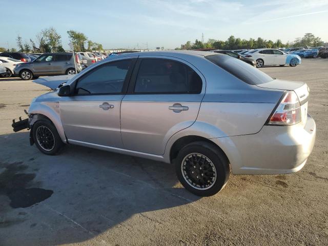 CHEVROLET AVEO BASE 2008 silver  gas KL1TD56688B280980 photo #3