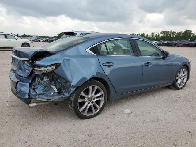 MAZDA 6 TOURING 2017 blue  gas JM1GL1V54H1107087 photo #4