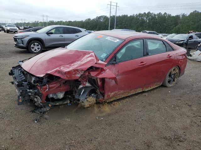 Vin: kmhlr4afxnu305269, lot: 51933085, hyundai elantra n line 20221
