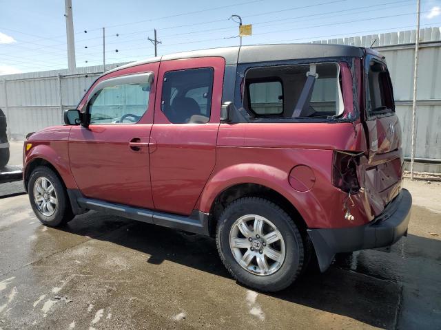 HONDA ELEMENT EX 2006 burgundy  gas 5J6YH18796L013186 photo #3
