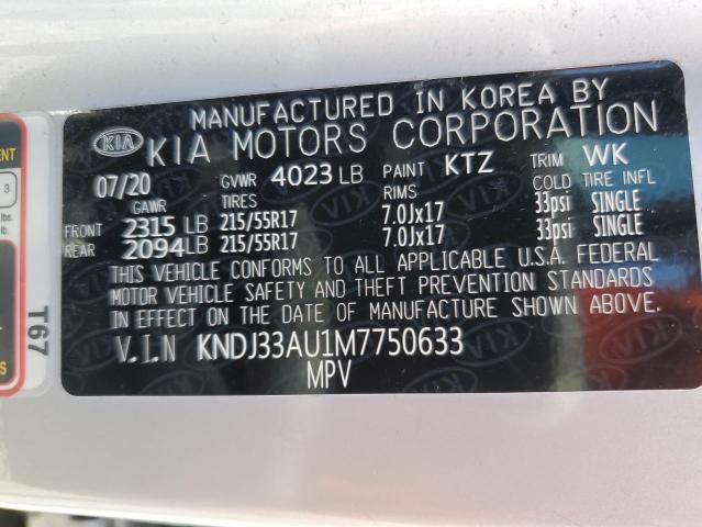 2021 KIA SOUL EX - KNDJ33AU1M7750633