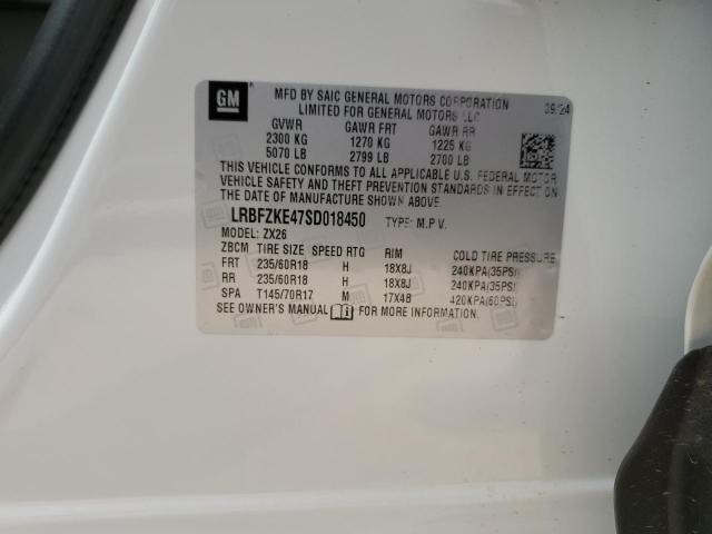 2025 BUICK ENVISION P LRBFZKE47SD018450