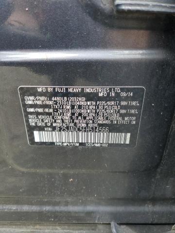 2015 SUBARU FORESTER 2 JF2SJADC5FH514566
