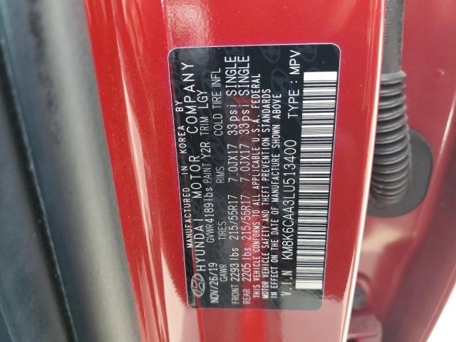 2020 HYUNDAI KONA SEL P - KM8K6CAA3LU513400