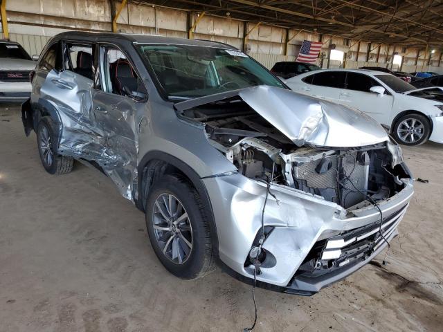 Vin: 5tdkzrfh9ks557280, lot: 55094585, toyota highlander se 20194