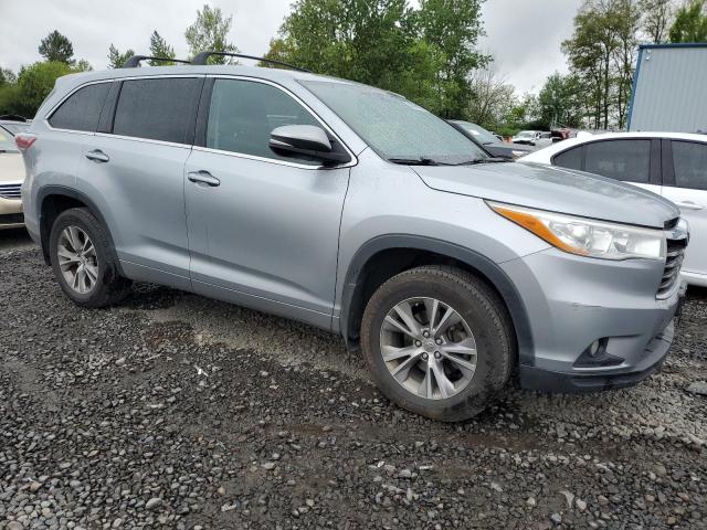 Vin: 5tdbkrfh2es064114, lot: 54884995, toyota highlander le 20144