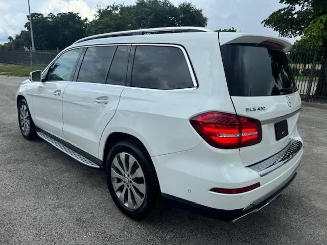 MERCEDES-BENZ GLS 450 4M 2017 white 4dr spor gas 4JGDF6EE0HA899323 photo #3