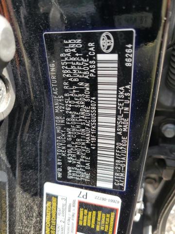 2016 TOYOTA CAMRY 4T1BF1FK5GU558074