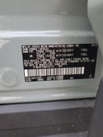 2022 TOYOTA RAV4 XLE - 2T3W1RFVXNW195316