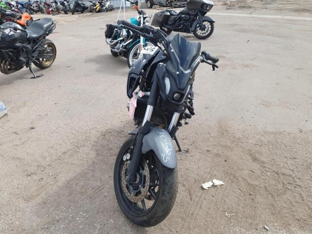 YAMAHA MT07 2022 black  gas JYARM32E4NA005916 photo #3