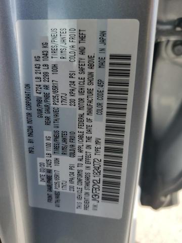 2020 MAZDA CX-5 TOURI - JM3KFBCM2L1824072