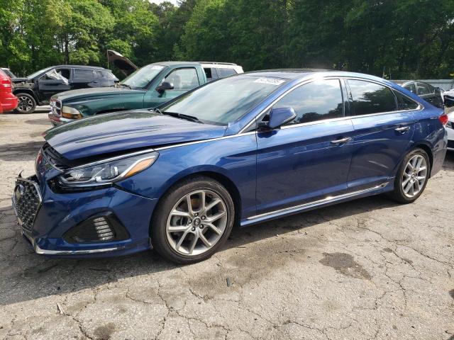 Vin: 5npe34ab1jh677390, lot: 54794095, hyundai sonata sport 2018 img_1