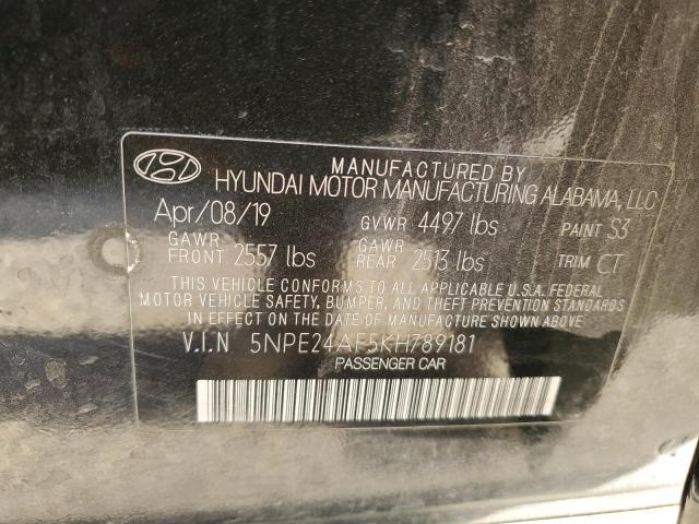 2019 HYUNDAI SONATA SE - 5NPE24AF5KH789181