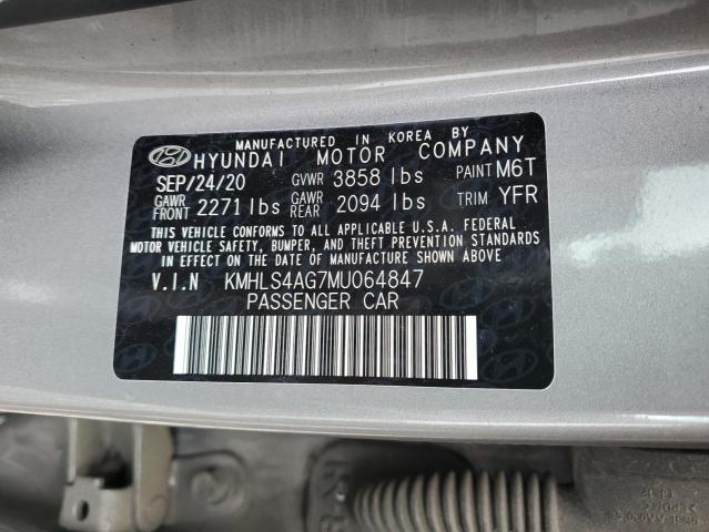 2021 HYUNDAI ELANTRA SE - KMHLS4AG7MU064847